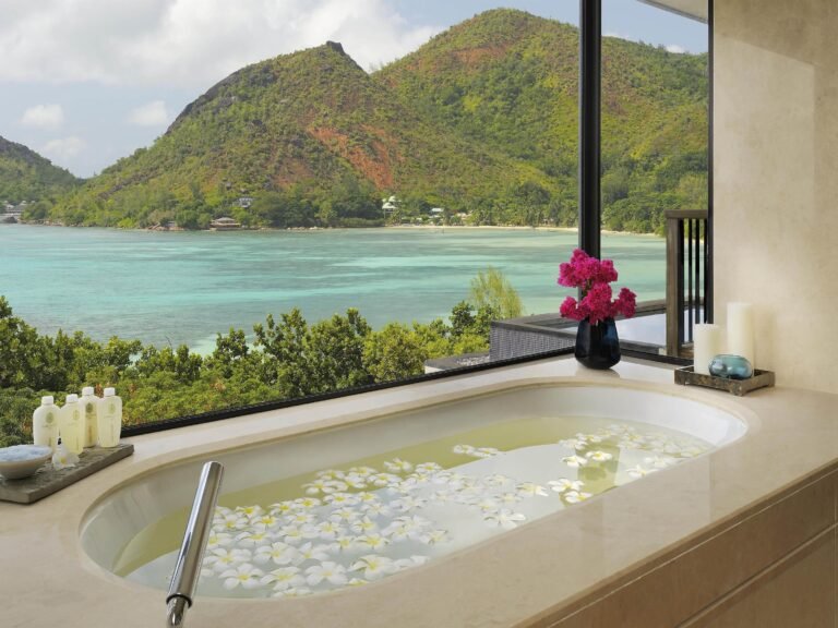 Most Beautiful Resort in Praslin Seychelles: Raffles Seychelles