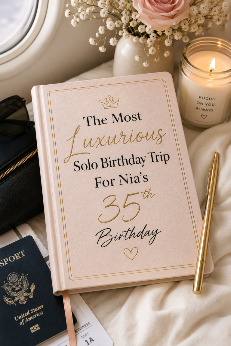 The Most Luxurious Solo Birthday Trip a Woman Can Take