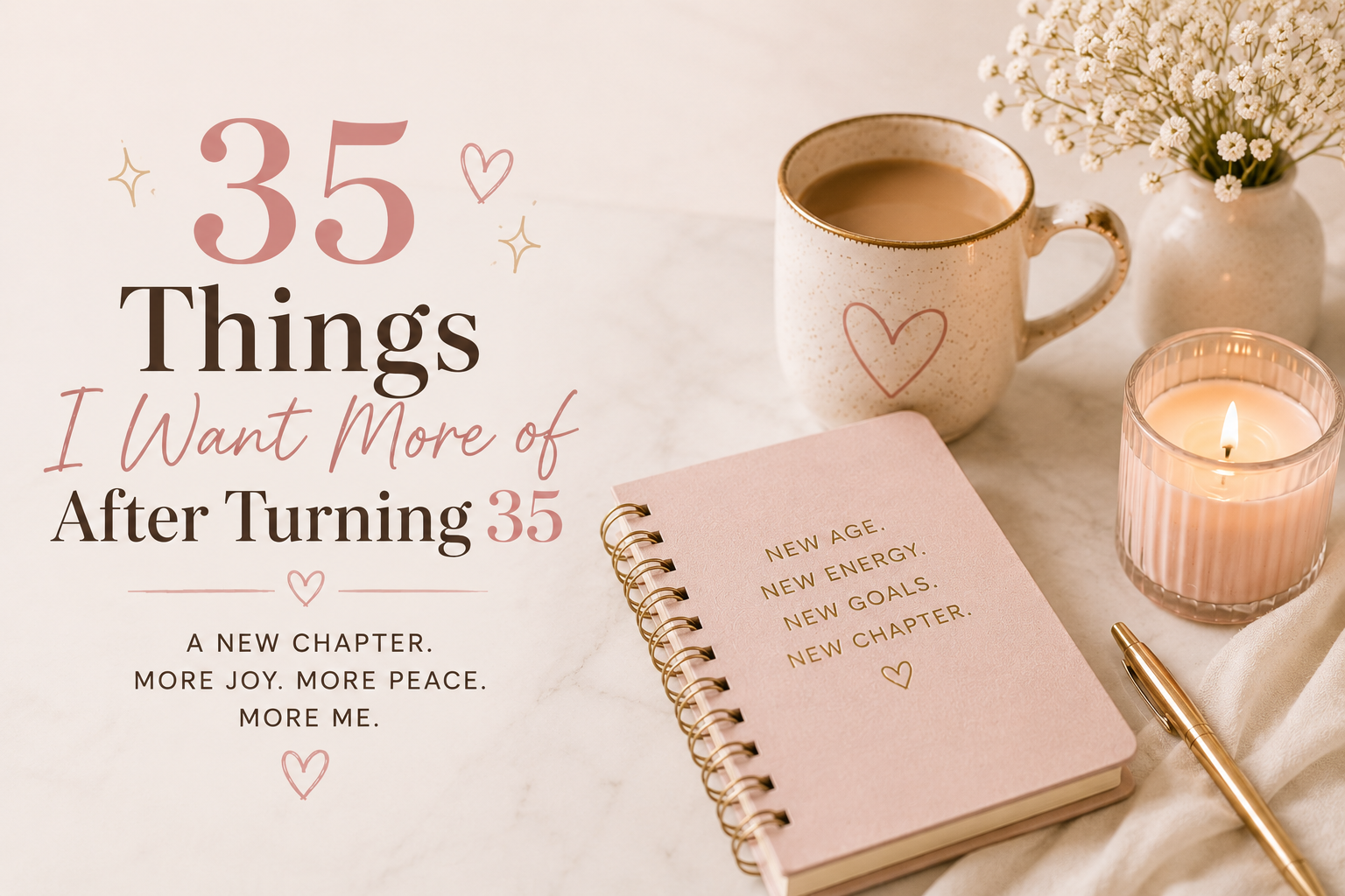 35 Things I Want More of After Turning 35