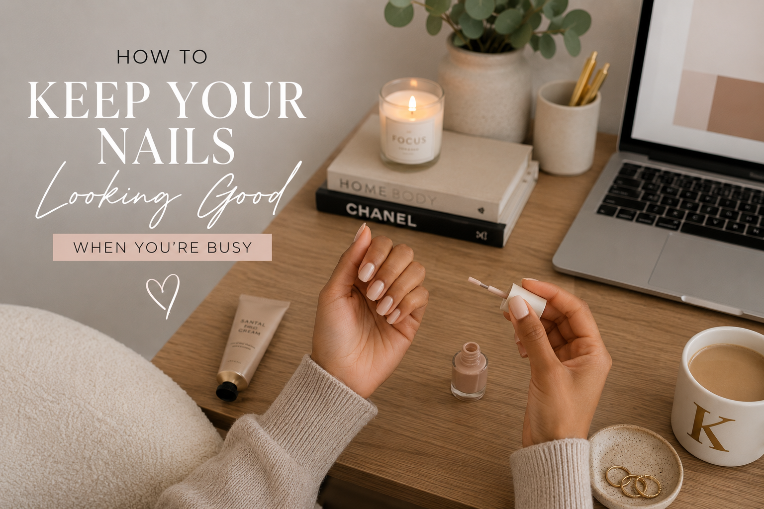 how to keep nails looking good when busy