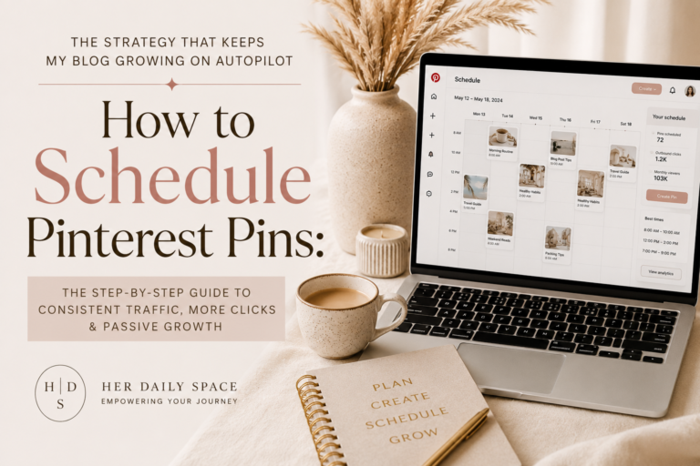 this is how to schedule Pinterest pins