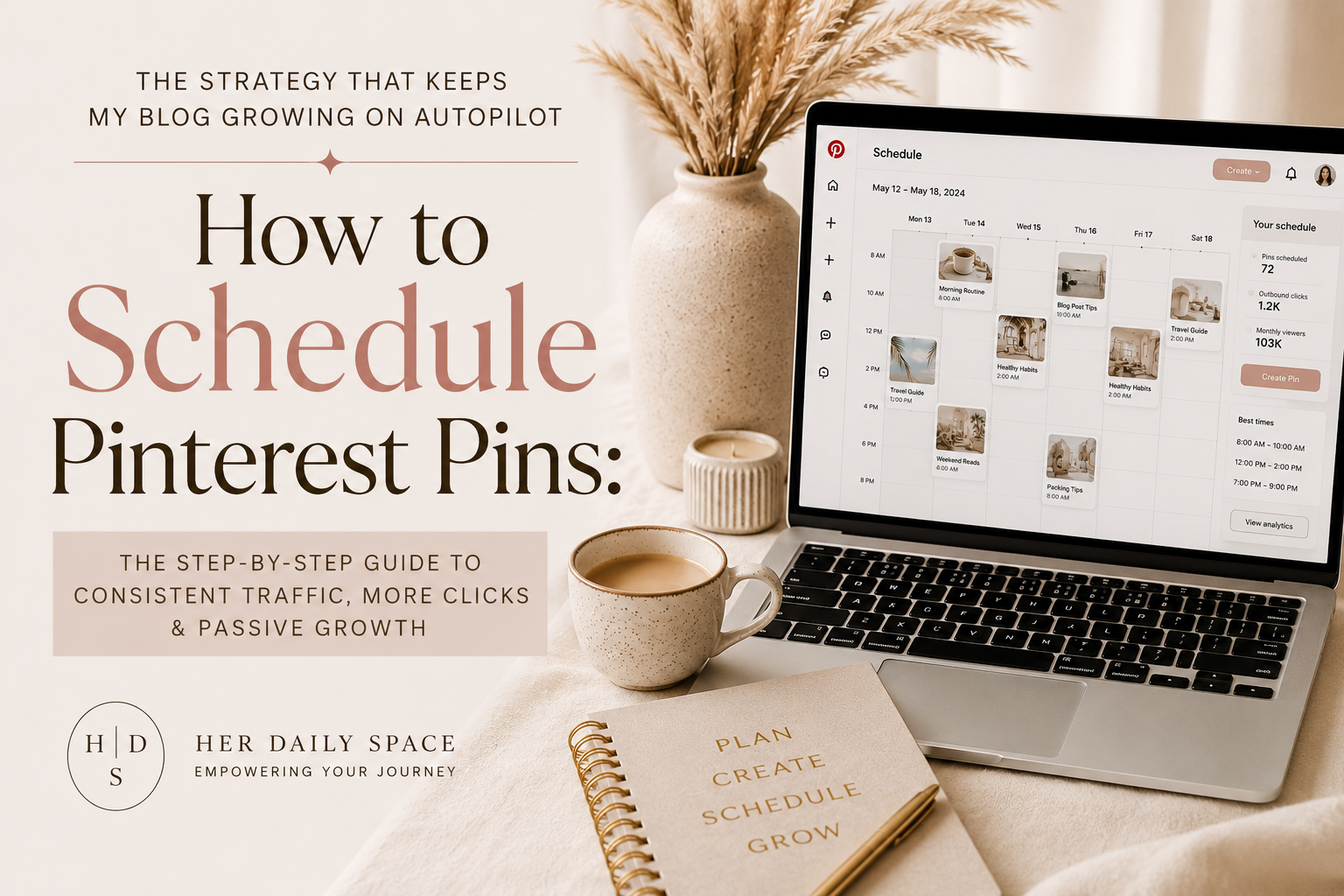 this is how to schedule Pinterest pins