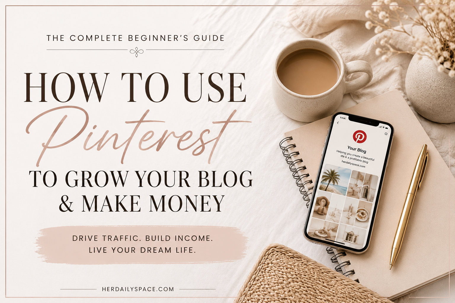 how to use Pinterest to grow your blog