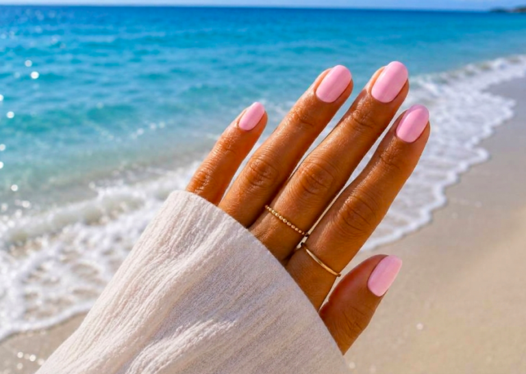 Baby Pink Nails