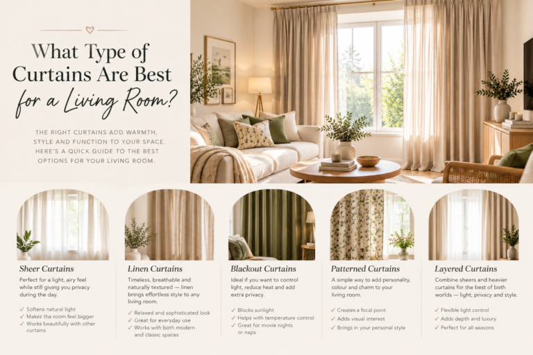 What Type of Curtains Are Best for a Living Room?