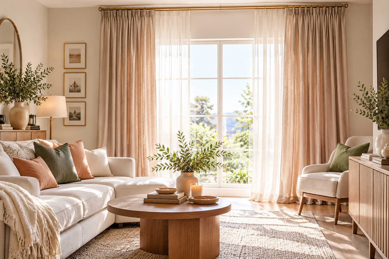 Choosing Curtains for a Living Room